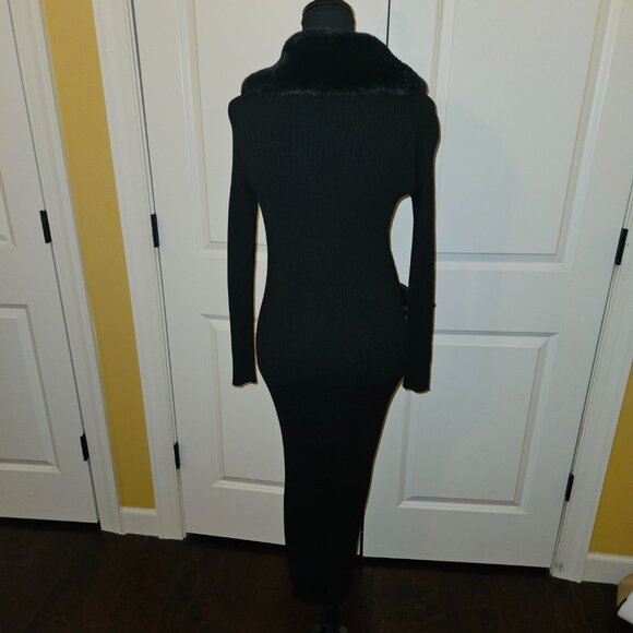 Taylor Black Sweater Dress - Picture 4 of 5